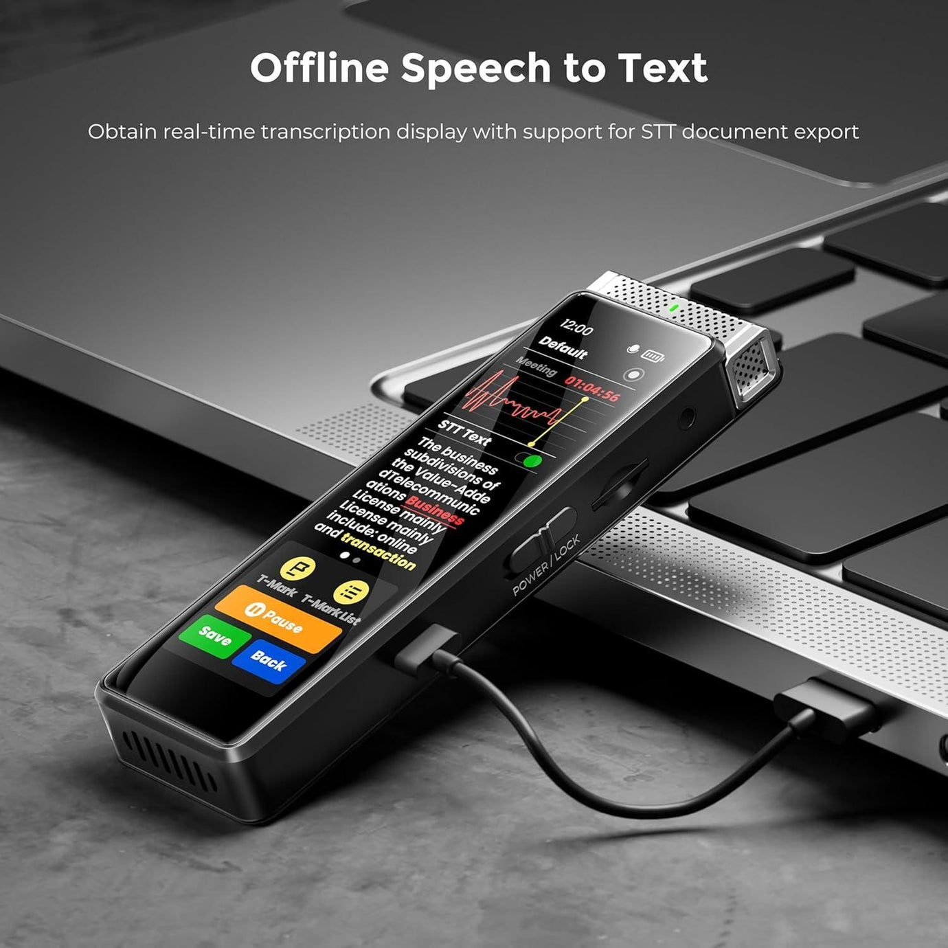 Save 30% Innioasis R1 Digital Voice Recorder 72GB with Playback【 Offline STT Transcription,Full Touchscreen with Bluetooth 】 - innioasis - experts of audio and video players