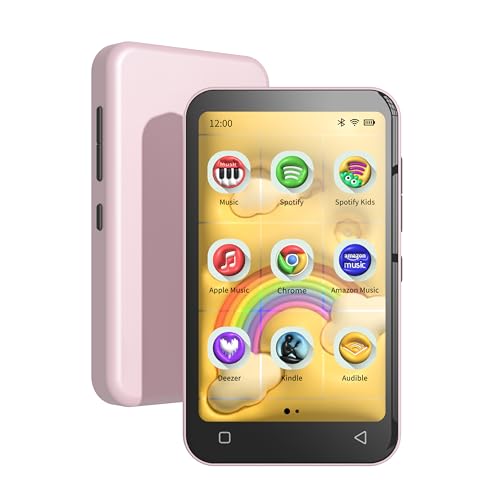 TIMMKOO 80GB Kids MP3 Player with Bluetooth and WiFi 【Parental Controls, 4