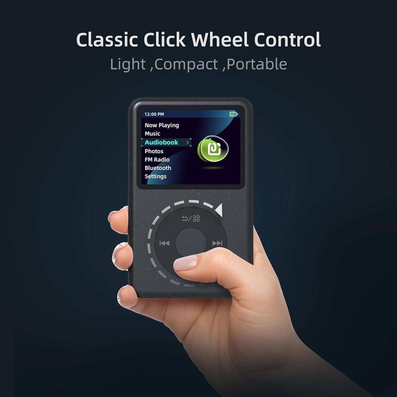 Innioasis Mp3 Player with Bluetooth, 2.4