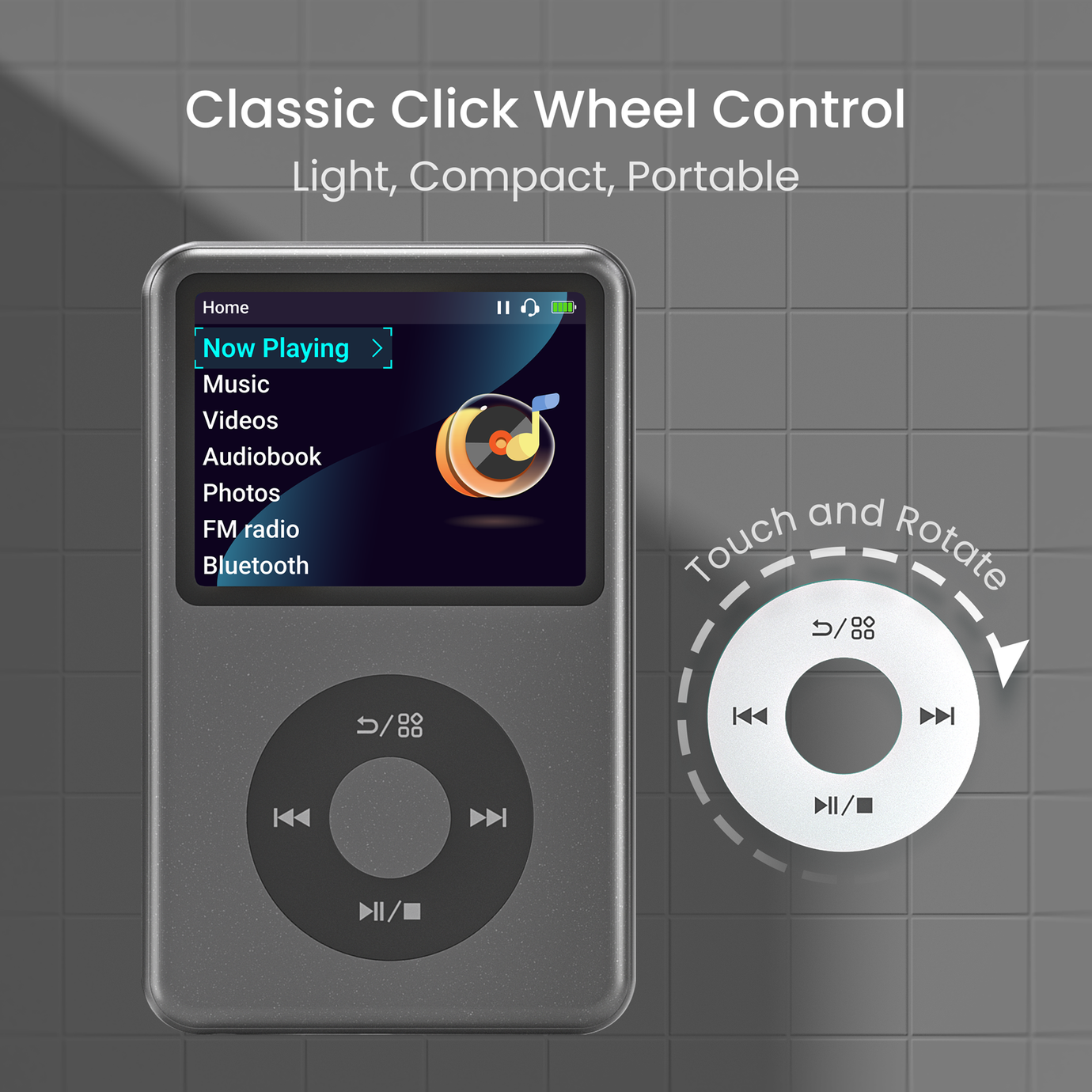 Save 29% Innioasis Y1 Mp3 Player with Bluetooth, 2.4