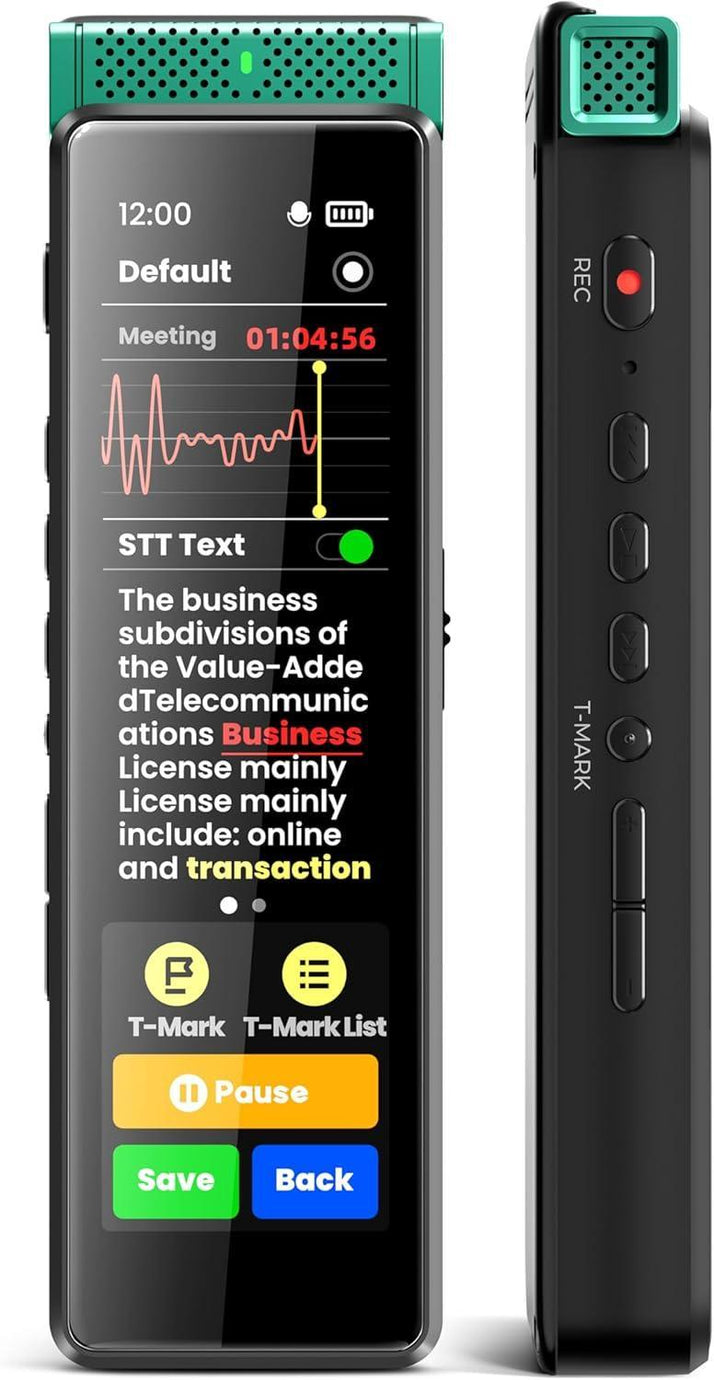 Save 30% Innioasis R1 Digital Voice Recorder 72GB with Playback【 Offline STT Transcription,Full Touchscreen with Bluetooth 】 - innioasis - experts of audio and video players