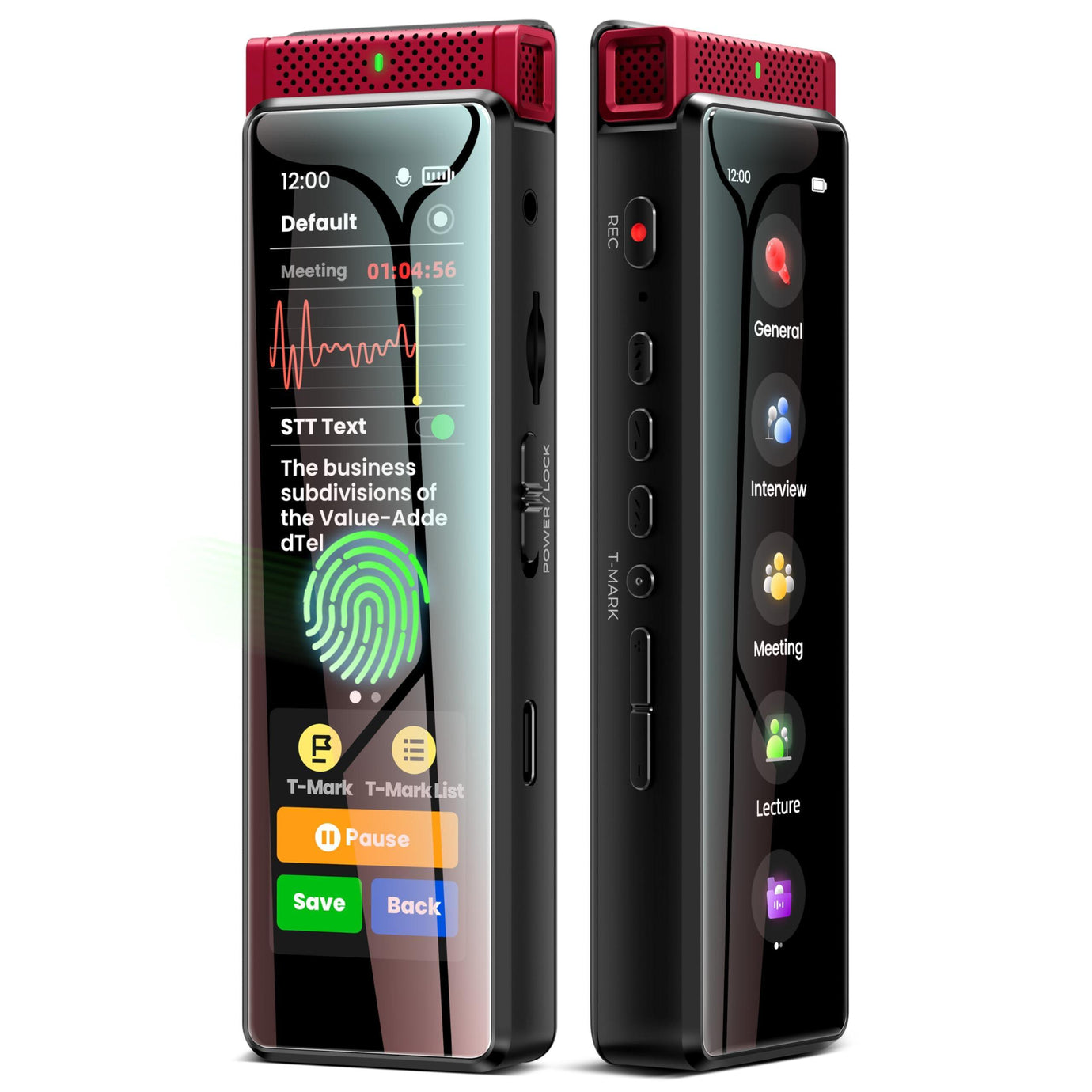 Save 30% Innioasis R1 Digital Voice Recorder 72GB with Playback【 Offline STT Transcription,Full Touchscreen with Bluetooth 】 - innioasis - experts of audio and video players