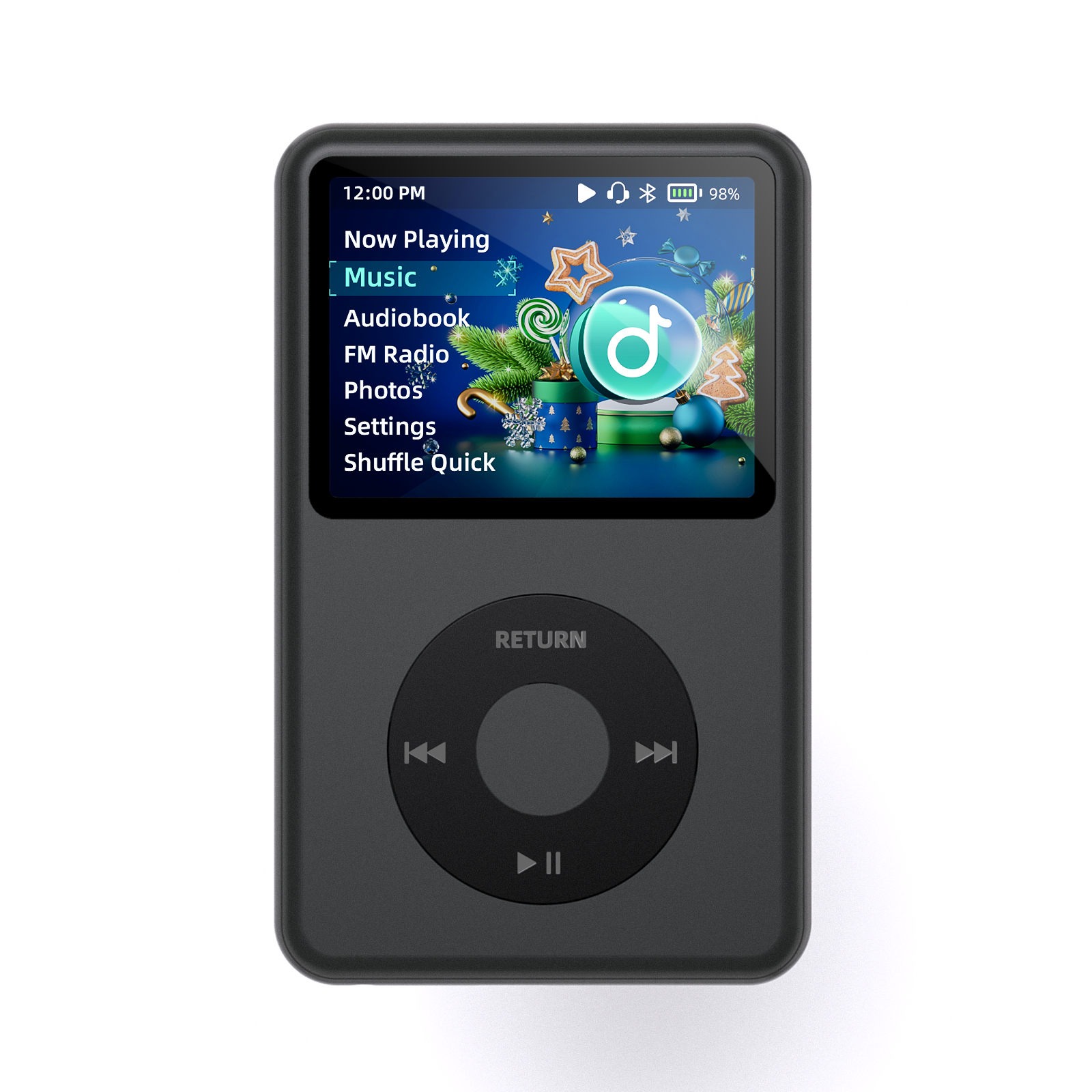 TIMMKOO 72GB MP3 Player with Bluetooth, 4.0 Full Touchscreen Mp4 Mp3 –  innioasis - experts of audio and video players