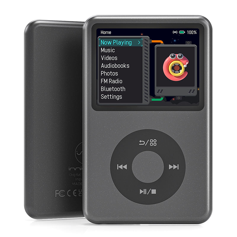 Зэканомце 29% Mp3-плэер Innioasis Y1 з Bluetooth, 2,4-цалевы партатыўны Mini HiFi Sound, Bluetooth Walkman, лічбавы музычны плэер, апавядальны плэер для дзяцей