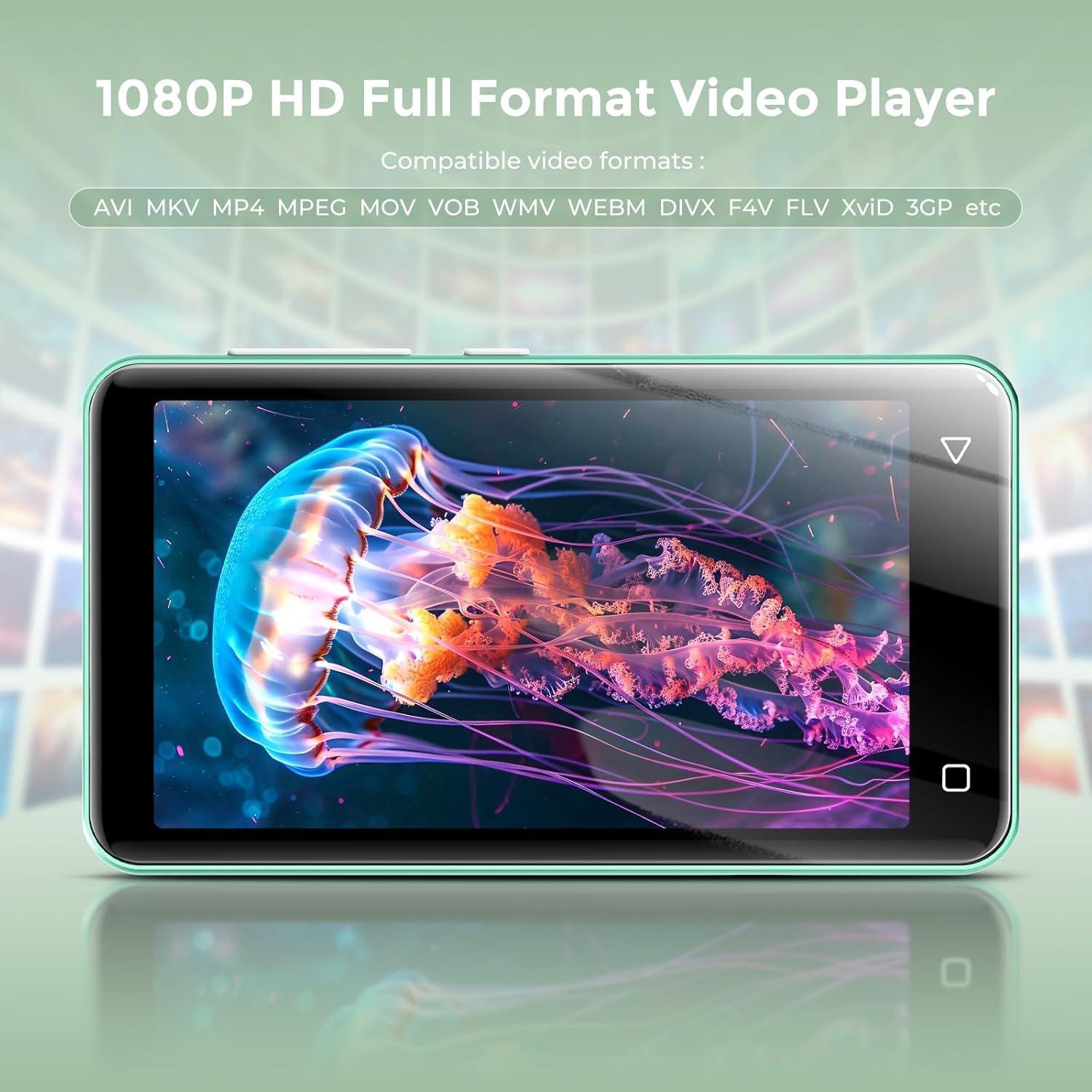 thumbnail image 2 of TIMMKOO Kids MP3 Player With Bluetooth And WiFi, Parental Controls, Pre-Installed 2 of 10