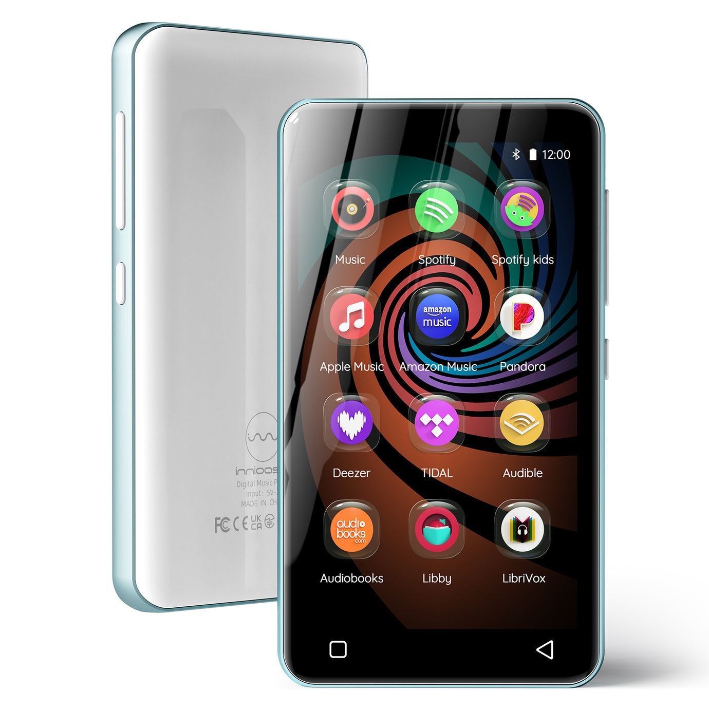 INNIOASIS G3 Streaming MP3 Player 【Supports Spotify, Pandora, and Amazon Music】