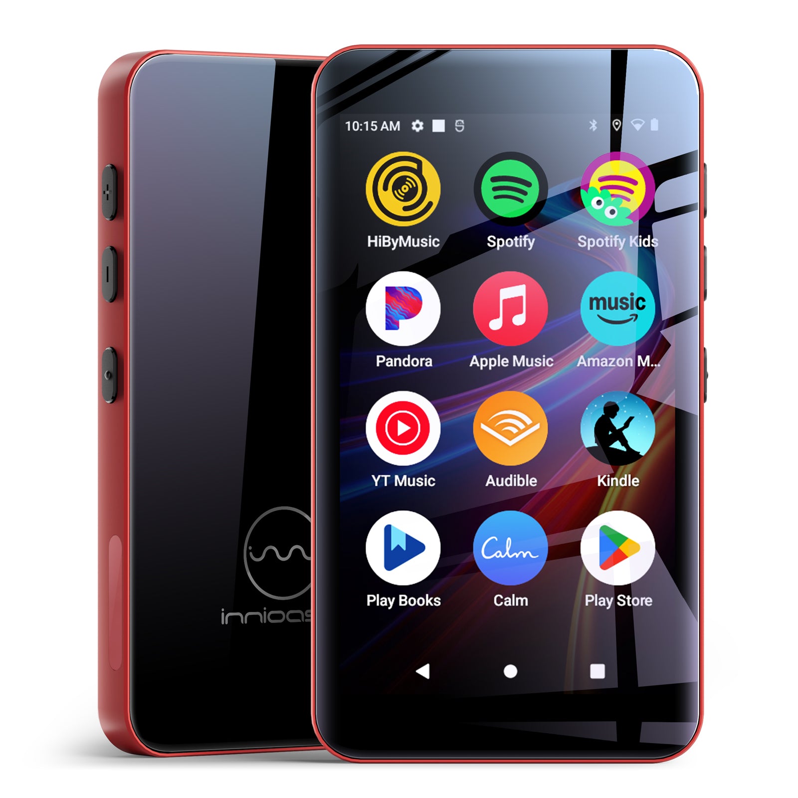 160GB innioasis MP3 Player with Bluetooth and WiFi, MP3 Player with Spotify, Spotify Kids, Pandora, Play Store, Parental Manager App, Calm, 4" HD Full Touch Screen MP4 Music Player for Kids