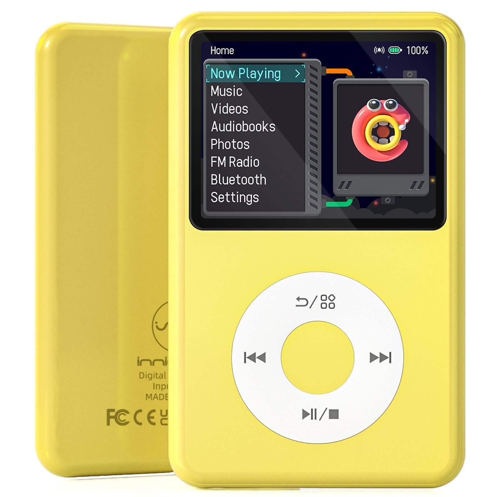 Audio Player: Innioasis Y1 with Signature Scroll Wheel – innioasis